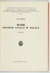PANFIL Jan - Bóbr. Zwierzę ginące w Polsce. 22 ryciny.