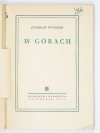 WYGODZKI Stanisław - W górach.