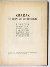 HANDEL Wilhelm - Zbaraż. Od ruin ku odbudowie. Rocznik pamiątkowy poświęcony odbudowie zamku ks. Wiśniowieckich w Zbarażu. Oprac....