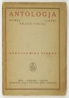 CZERNY Anna-Ludwika - Antologja nowej liryki francuskiej.