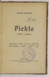 Grabiański Wacław - Piekło (Szkice z wojny)