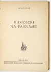 Bar Adam - Kumoszki na parnasie