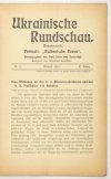 UKRAINISCHE Rundschau.