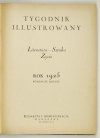 TYGODNIK Illustrowany. 1925. Zaw. oryginalny drzeworyt Wł. Skoczylasa: Profil Janosika.