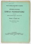 SPRAWOZDANIE Komisji Fizjograficznej obejmujące pogląd na czynności [...] oraz materyały do fizyografji kraju. Kraków. PAU. 8. brosz. Dublety bibliot. (skasowane piecz.).T. 57. 1923