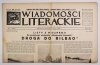 [Bruno Schulz] Wiadomości Literackie. R. 14, nr 7 (693): 7 II 1937. s. 8.
