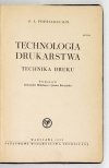 POPRIADUCHIN P. A. - Technologia drukarstwa. Technika druku. Tłum. A. Mikołajew i J. Buczyńska.