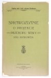 SIKORSKI Tadeusz - Sprawozdanie o projekcie przekopu Wisły pod Krakowem.
