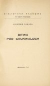 [KOCZY Leon]. Sławomir Zawada [pseud.] - Bitwa pod Grunwaldem