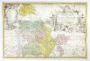 [ŚLĄSK]. Principatus Silesiae Glogoviensis novissima Tabula Geographica sistens VI. ejusdem Circulos Glogav Freystadt. Gvhrav. Sprottav. Sprottav Grvnberg et Schwiebvs. cum districtu Polckwitz nec non Liberam Dynastiam Bevthen et Carolath [...]. Miedziory