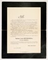 [MICKIEWICZOWIE]. Nekrolog córki wieszcza Heleny Hryniewickiej, Cesne 22 VIII 1897.