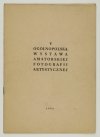[KATALOG]. Polskie Towarzystwo Fotograficzne Oddz. Wojew. w Opolu, Muzuem Miejskie. V Ogólnopolska Wystawa Amatorskiej Fotografii Artystycznej.