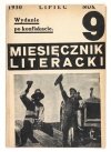 [AWANGARDA]. MIESIĘCZNIK Literacki.