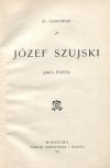 Tarnowski Stanisław - Józef Szujski jako poeta.