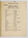 [TEATR Polski w Kijowie]. Program przedstawienia Figle kobiet Pierwszego Państwowego Teatru Polskiego w Kijowie, zapewne z początku lat 30. XX w.