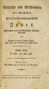 FISCHER Christian Friedrich Emanuel - Geschichte und Beschreibung der schlesischen Fürstenthumshauptstadt Jauer [= Jawor], grösstentheils nach handschriftlichen Urkunden bearb. Theil 1-2.