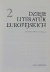 Dzieje literatur europejskich. Pod redakcją Władysława Floryana. T.2, [cz.] 1:  Literatura niemieckiego obszaru językowego. Literatura holenderska i flamandzka. Literatura angielska. Literatura amerykańska (Stanów Zjednoczonych A.P.). [Cz.] 2:  Literatura