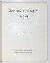 MODERN Publicity 1942-48. A Symposium of Travel, Cultural & Social and Commercial Publicity [...]. Editors: F. A. Mercer and C. Rosner.