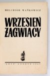 WAŃKOWICZ Melchior - Wrzesień żagwiący.