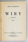 SIENKIEWICZ Henryk - Wiry. Powieść. T. 1-2 (w 1 wol.)