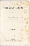 [VOLUMINA legum - tom 8 (przedruk)]. PRAWA, Konstytucye y Przywileie Krolestwa Polskiego, Wielkiego Xięstwa Litewskiego, y wszystkich Prowincyi należących na Walnych Seymiech Koronnych Od Seymu Wiślickiego Roku Pańskiego 1347 aż do ostatniego Seymu uchwal