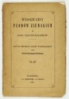 FALKENHAGEN-ZALESKI Piotr - Wysokie ceny płodów ziemskich i domy zleceń rolników. List do redakcyi Gazety Warszawskiej