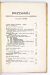 PRZEKRÓJ. Miesięcznik poświęcony sprawom Polski.