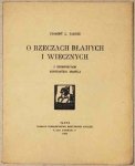ZALESKI Zygmunt L. — O rzeczach błahych i wiecznych. Z drzeworytami Konstantego Brandla. 