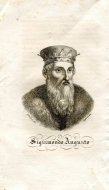 [Zygmunt August] Sigismondo Augusto - miedzioryt 1831 