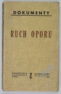 Ruch oporu [Bibl. Kultury]