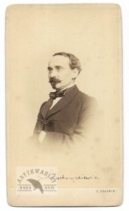 [ZACHARIASIEWICZ Jan Chryzostom  fotografia portretowa - ujęcie w formacie card de visite].