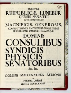 GERIKE Peter - Dissertatio physica de inflvxv lvnae in corpvs hvmanvm.