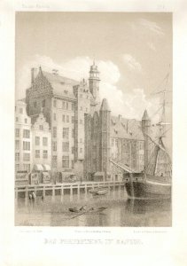 GDAŃSK. Das Frauenthor in Danzig.