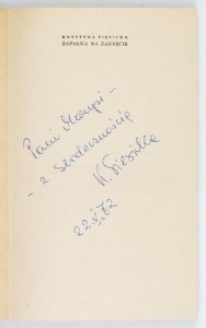 SIESICKA Krystyna - Zapałka na zakręcie