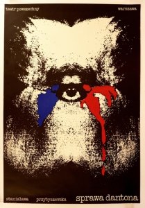 CIEŚLEWICZ Roman - Sprawa Dantona. 1974.