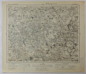 Rożyszcze - mapa 1:100 000