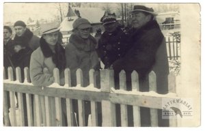 [WOJSKO Polskie - gen. Juliusz Rómmel, Marian Dąbrowski - w górach - fotografia sytuacyjna]