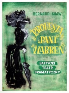 KRZYSZTOFIAK Hilary - Projekt plakatu: Profesja pani Warren. 1963.