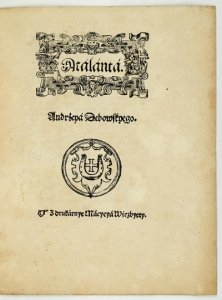 DĘBOWSKI Andrzej - Atalanta.