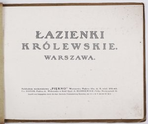 ŁAZIENKI Królewskie, Warszawa.