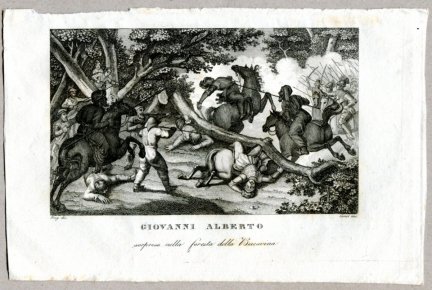 Giovanni Alberto - miedzioryt 1831