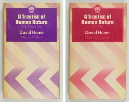 Hume David - A Treatise of Human Nature. [...] Book 1-3 (wol. 1-2).
