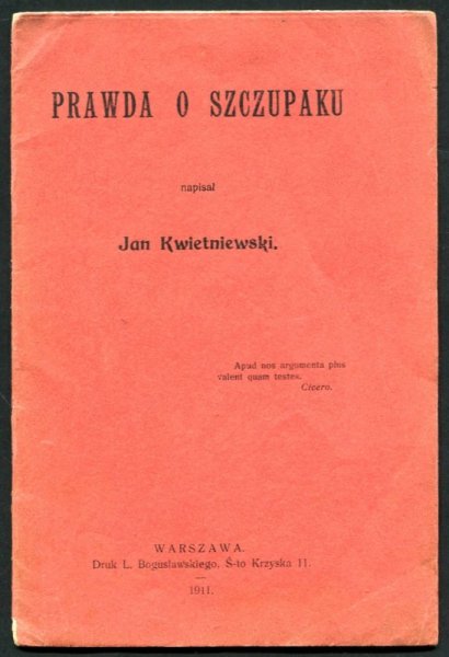 Kwietniewski Jan - Prawda o Szczupaku
