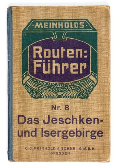KIRSCH [Ferdinand Walter] - Das Jeschken- und Isergebirge. Mit 10 Spezialkarten, 3 Textkarten, 1 Wegeskizze und 1 Übersichtskarte.