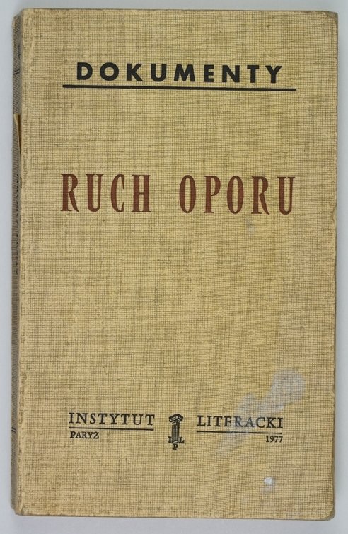 Ruch oporu [Bibl. Kultury]