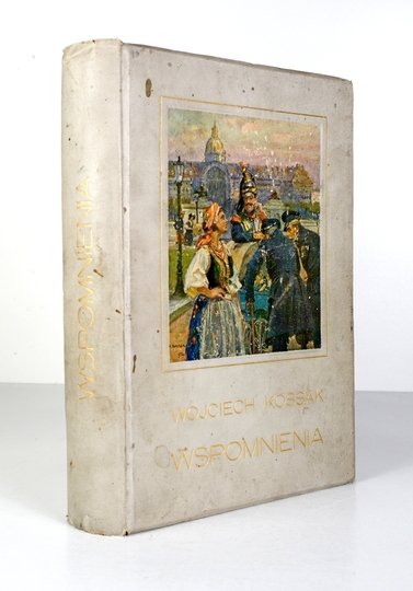 KOSSAK Wojciech - Wspomnienia. Z 92 illustracyami w tekście oraz 8 kolorowemi na osobnych kartach.