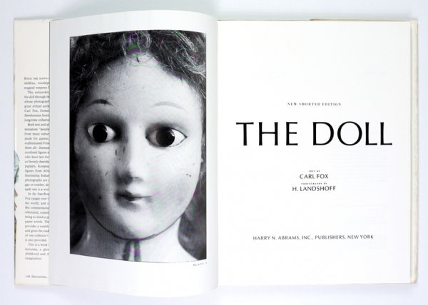 [Dolls, Lalki] FOX Carl - The Doll. New shorter edition. Text by ... Photographs by H. Landshoff.