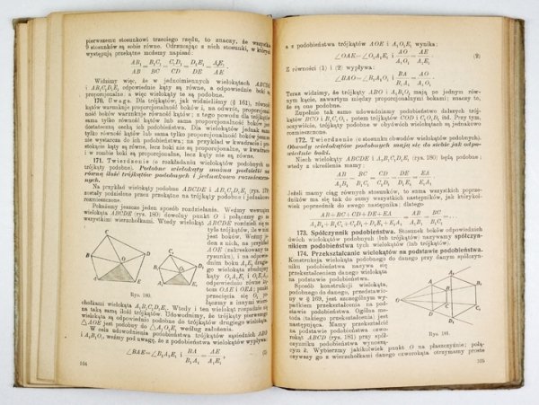 KISELOW A[ndrej] P. - Geometria dla klas VI-IX szkoły średniej. Cz. 1: Planimetria.