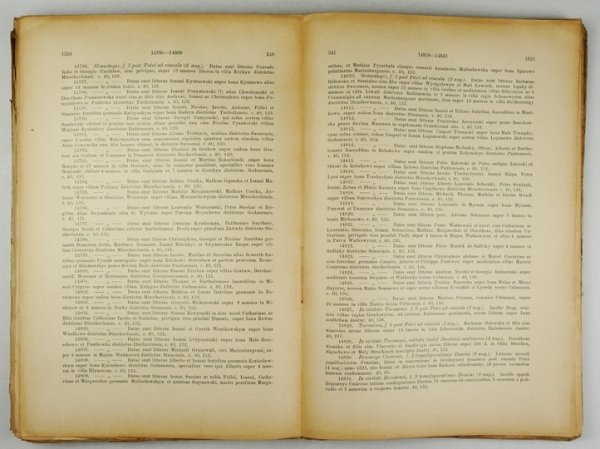 WIERZBOWSKI Teodor - Matricularum Regni Poloniae summaria excussis codicibus, qui in Chartophylacio Maximo Varsoviensi asservantur. Pars 4: Sigismundi I regis tempora complectens (1507-1548). Vol. 2: Acta vicecancellariorum 1507-1535.