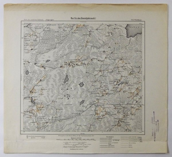 T15. Walrklany - mapa 1:100 000 [Karte des westlichen Russlands]